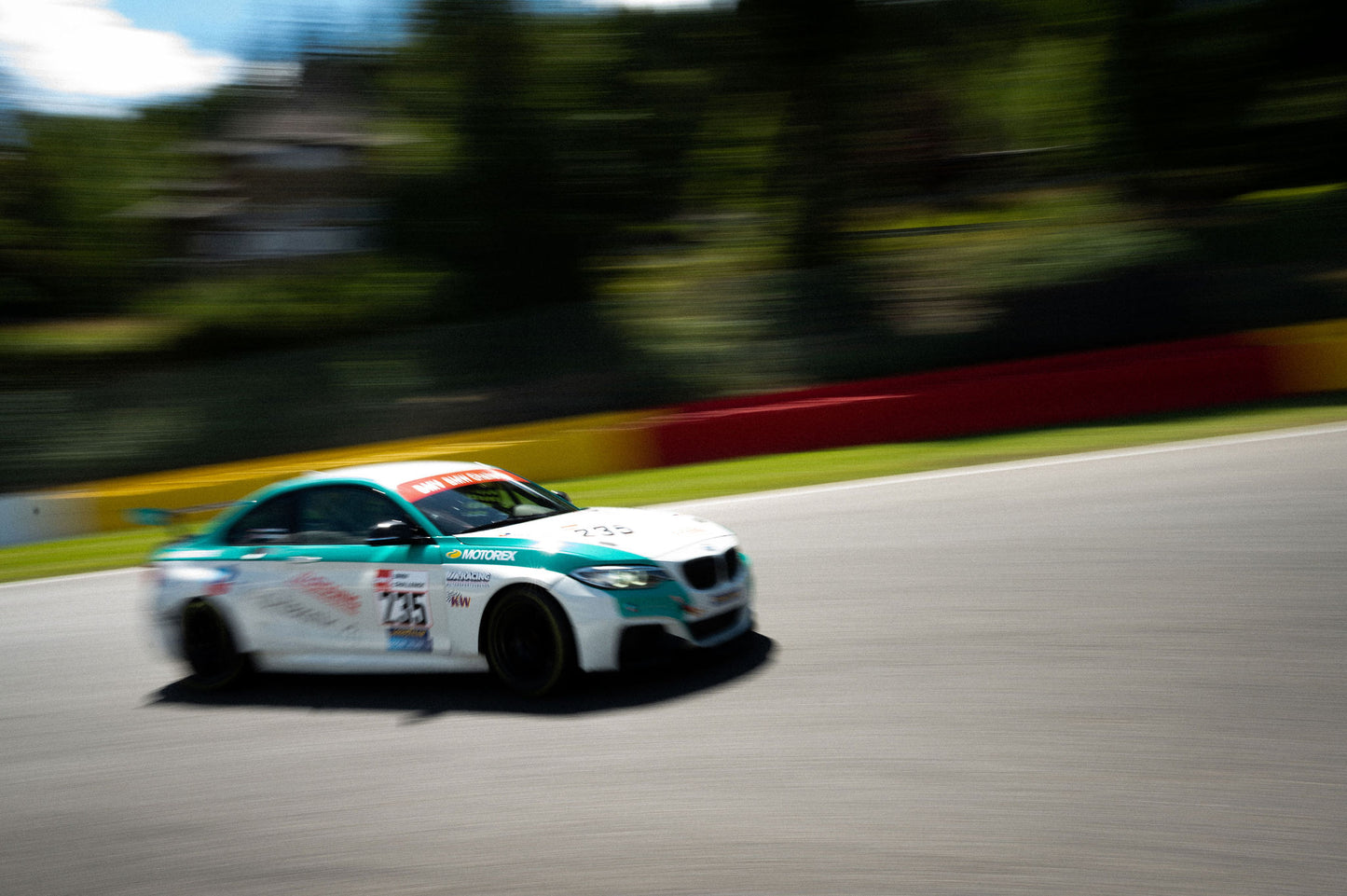 Renntaxifahrt im BMW M240i Cup