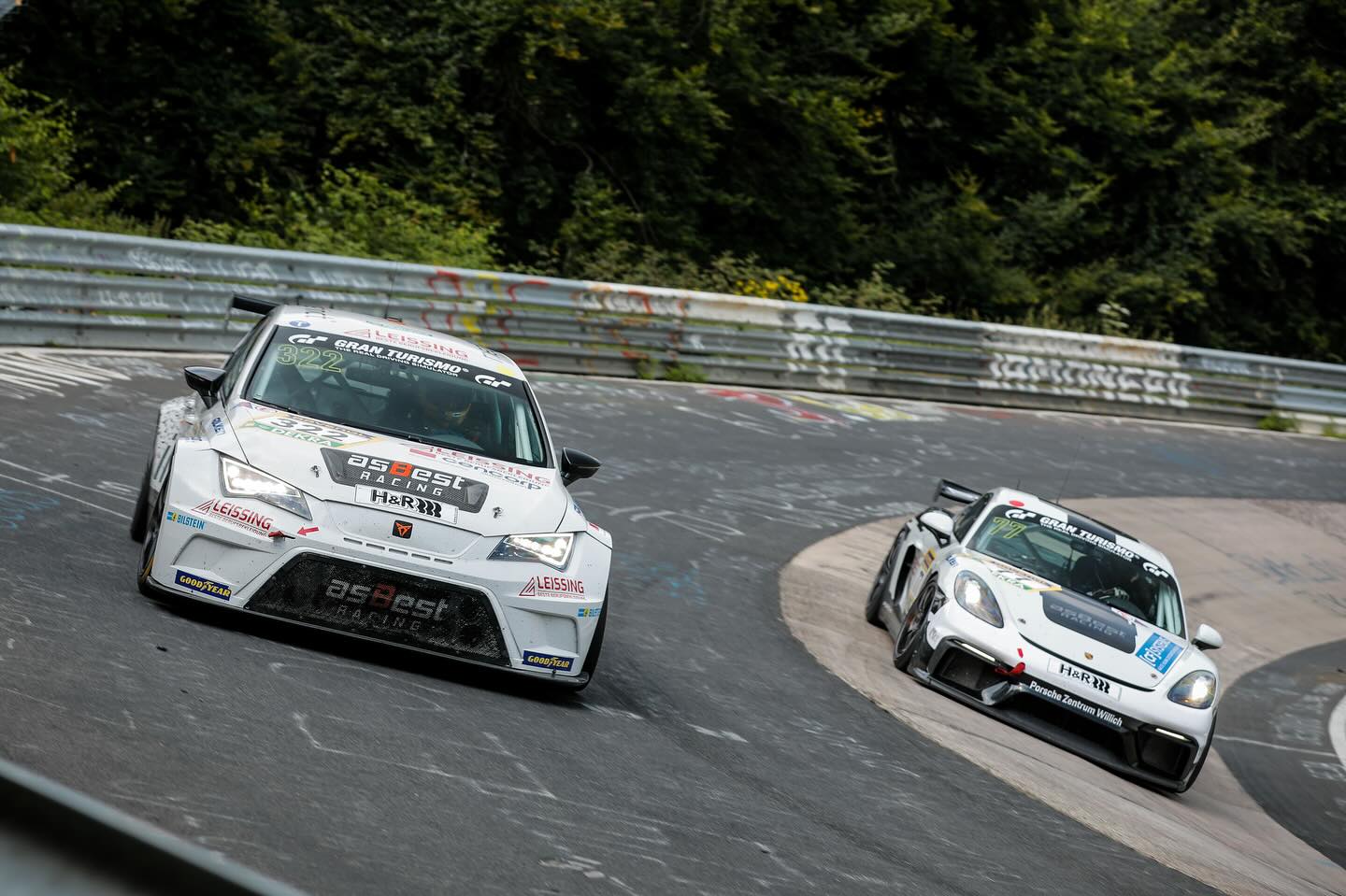 Renntaxifahrt im Cupra TCR